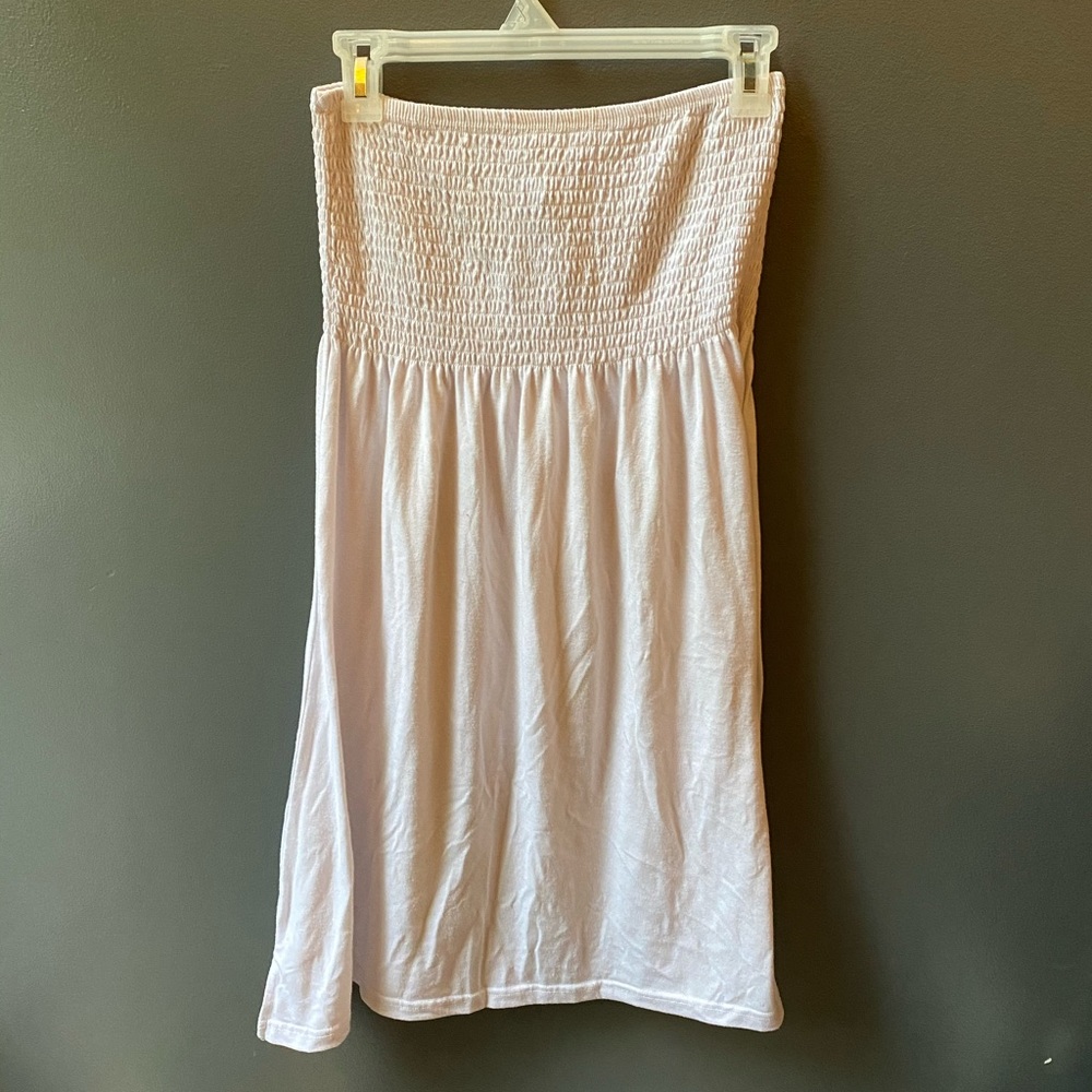 White Swimsuit Coverup